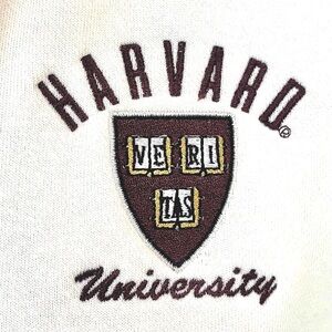 Champion ivory Harvard hoodie